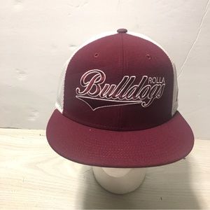 Rolla Bulldogs Nike Snapback Hat New Mesh Trucker Dri-Fit NWOT